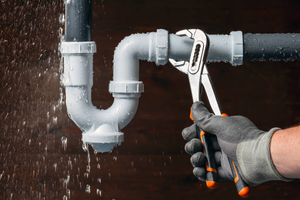 Professional Emergency Plumber technician working in Sawyer, MI